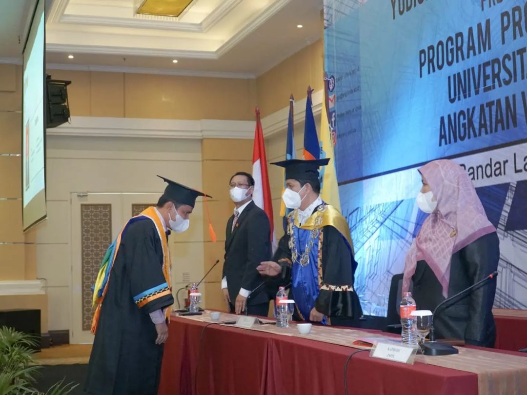 Program Profesi Insinyur Universitas Lampung Gelar Pengukuhan Insinyur Angkatan VII Tahun 2022 