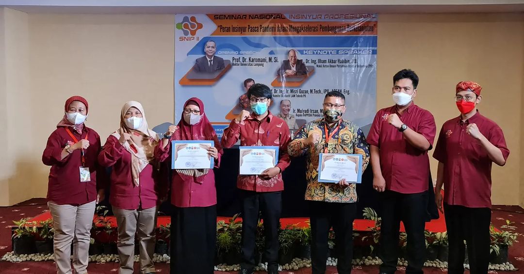 Program Profesi Insinyur Universitas Lampung Selenggarakan Seminar Nasional Insinyur Profesional (SNIP) 2022